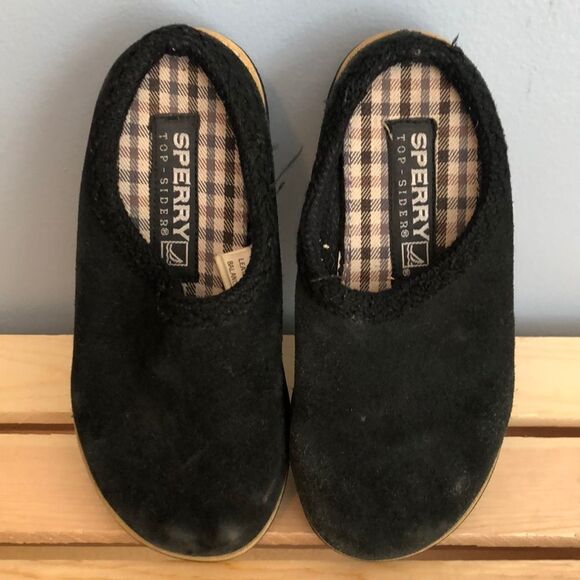 Sperry Top-Sider kids black clogs - Picture 3 of 4